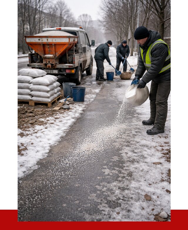 Реагент против гололеда в Костомукше с доставкой от 4591 р. | ПРОНЕРУДКтм