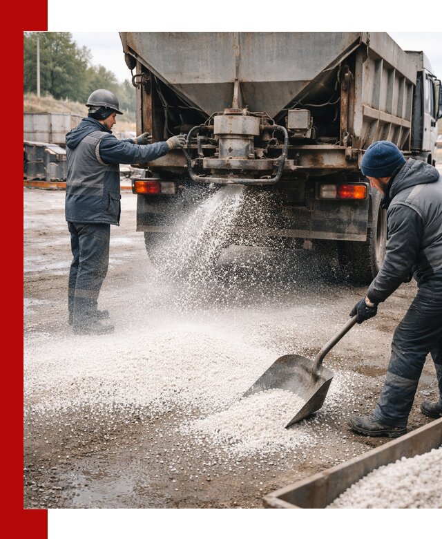 Доставка и продажа хлористого кальция в Костомукше