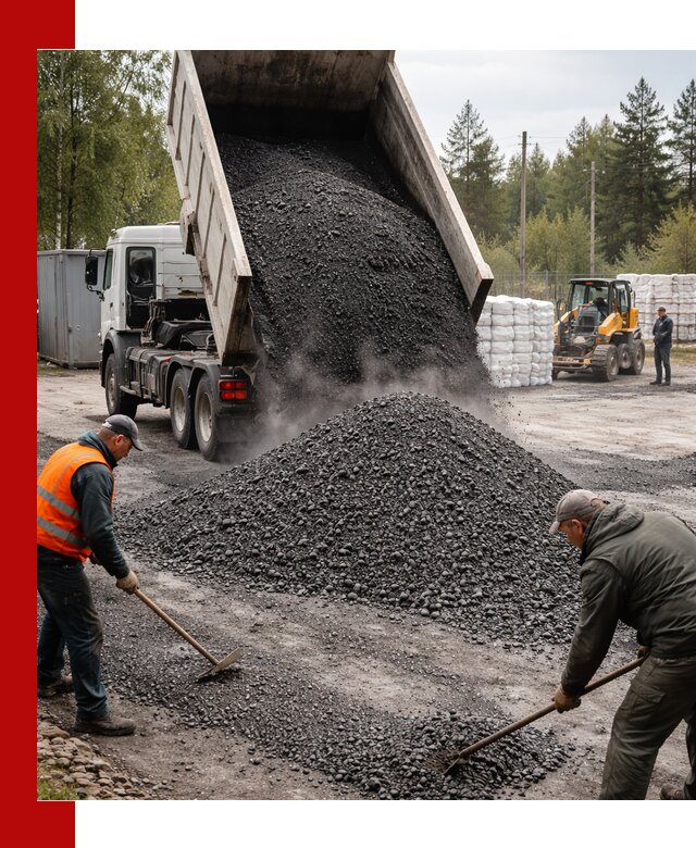 Доставка и продажа асфальтного гранулята в Костомукше