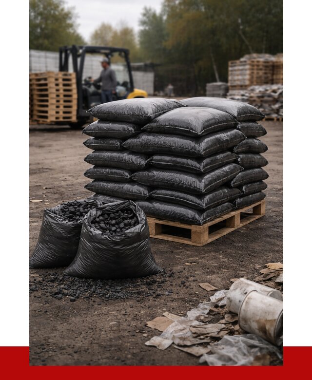 Купить уголь в мешках с доставкой в Костомукше от 7652 р. | ПРОНЕРУДКтм