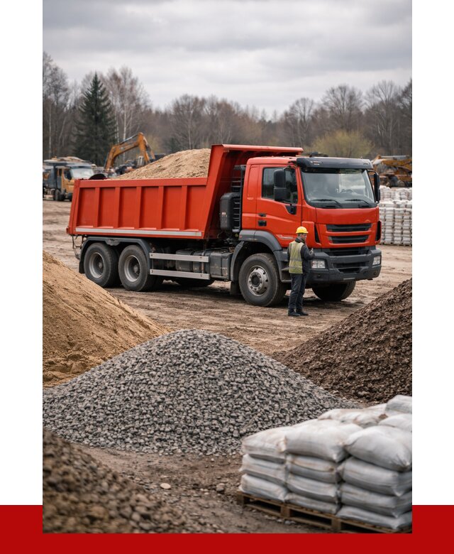 Доставка самосвалом 25 кубов в Костомукше от 7652 р. | ПРОНЕРУДКтм