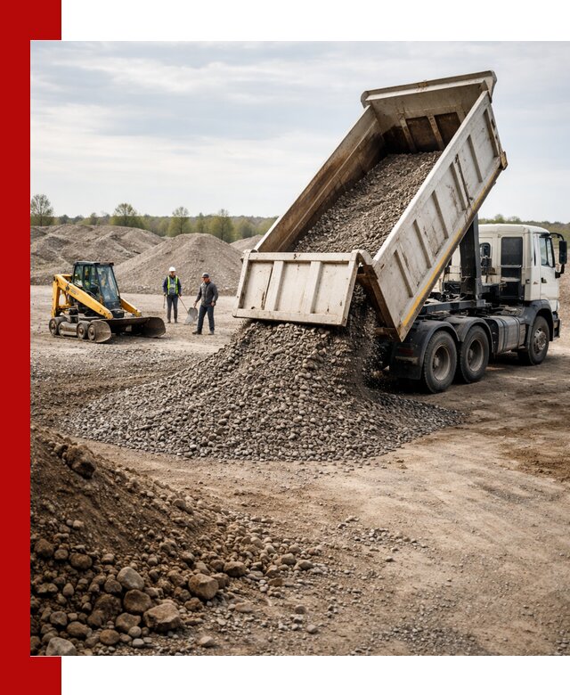 Доставка самосвалом 25 м³ в Костомукше быстро и надежно