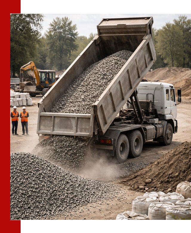 Аренда самосвала в Костомукше для доставки сыпучих и нерудных материалов