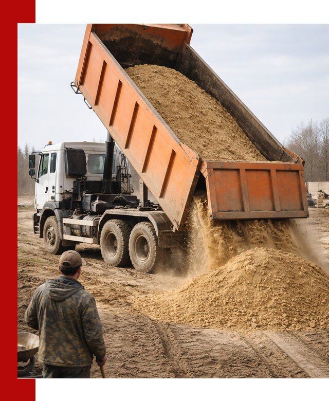 Аренда самосвала 20 тонн для перевозки грузов в Костомукше