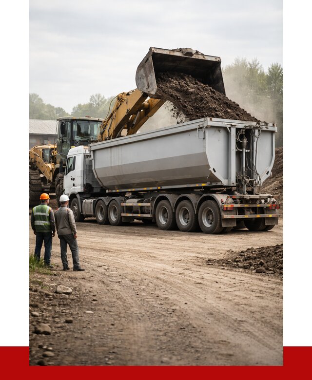Аренда Тонар 40 тонн в Костомукше от 6631 руб. в сутки | ПРОНЕРУДКтм