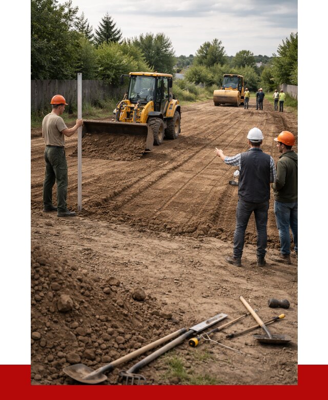 Планировка участка грунтом в Костомукше от 4591 р ПРОНЕРУДКтм